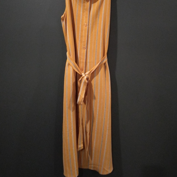 Potter's Pot yellow midi dress - Picture 3 of 4